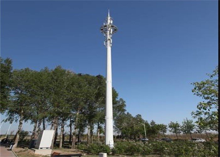 470 - 630 Mpa TV / Radio Antenna Tower With Angle / Tubular Steel Member supplier