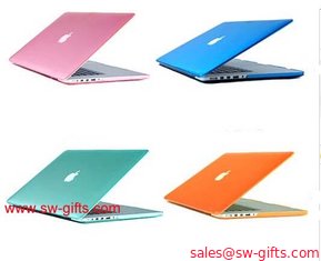 China Cool Frosted Surface Matte hard Cover Case For Macbook Air 11&quot; 12''Laptop Case Cutout Logo supplier
