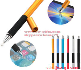 China 2 in 1 Multifunction Fine Point Round Thin Tip Touch Screen Pen Capacitive Stylus Pen For Smart Phone Tablet For iPad supplier