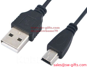 China NEW Mini USB 2.0 A Male to Mini 5 Pin B Charge Data Cable Adapter For MP3 Mp4 Player Digital Camera phone supplier