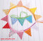 Event Party Supplies Birthday Wedding Christmas Decoration Multi-Color Fabric Bunting Penn supplier