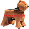 Indoor playground equipment animated plush toy electric horse ride for kids supplier