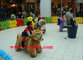 Walking Plush Happy Coin Operated Animal Scotter Rides for Shopping Center supplier