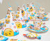 Emoji Smile Cry Kids Birthday Party Decoration Set Party Supplies Baby Birthday Party Pack event party supplies supplier