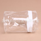 transparent PVC tube hanging gift bags lady cosmetic bags custom logo printing