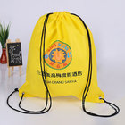 school kids drawstring books bags custom logo economical polyester traveling backpacks