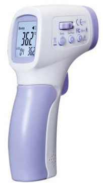 China Precise Non-Contact Measurements  Body Infrared Thermometer With Red LCD Screen supplier