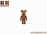 Pure Manual Grinding Polishing Animal Place Adorn Wood Carving Puppet Classic Bear Miniature Best Selling Antique Wood C