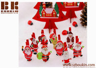 Party Use Christmas Tree Decoration Santa Claus Clip popular new Children snowflake hairpin