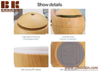 Manufacture OEM Mini Electric Aroma Essential Oil Diffuser Wood Grain Ultrasonic Nebulizer Portable Cool Mist Humidifier