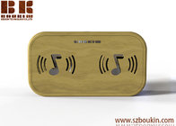 Sapele Wood USB  Charging Port Portable Wireless Bluetooth Speaker support TF card reader player