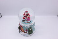 Christmas Souvenir Gifts Glass Dome Snowballs Resin Water Snow Globe