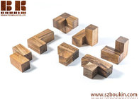 Soma Cube - wooden brain teaser puzzle wood puzzle gift for architect office desk toy