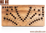 Tock 4 - strategy wood board game wooden board game, unique game family board game game for adults