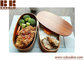 Wooden Kitchenware dinner fast food delivery food box supplier