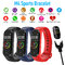 M4 Smart Wristband Touch Screen Waterproof Sport Smartwatch Blood Pressure Heart Rate Monitor Bracelet supplier