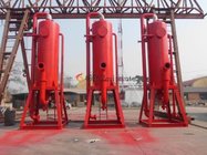 Drilling Fluids free gas seperating Machinery High Capacity Mud gas separator