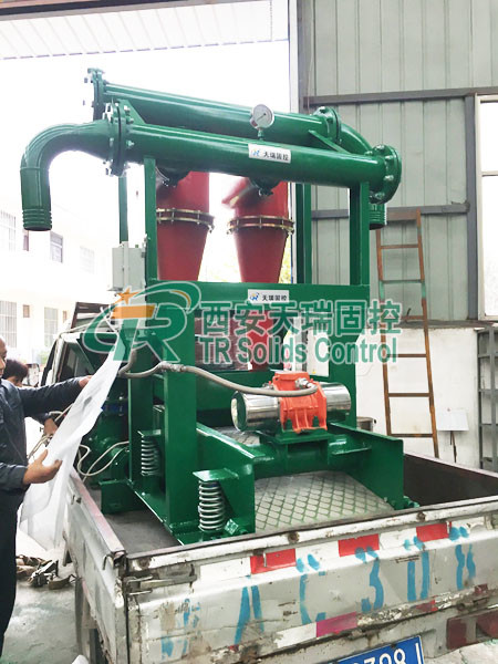 Oil gas driling Fluid Desander with national hydrocyclone for HDD,trenchless