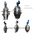 3-in-1 Mixer, Vacuum Dryer & Reactors conical bottom agitated vacuum dryer