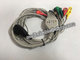 NEW Compatible DMS 300-4A holter recorder 10Lead Holter Cable with snap factory provide supplier