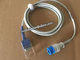 hot sell biolight  blue and grey clor TPU A8 9pin extension cable with good price in stock supplier