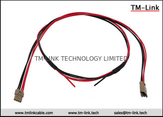 China Molex 2.5mm pitch  4 way male to female custom wire harness with PVC Jacket supplier