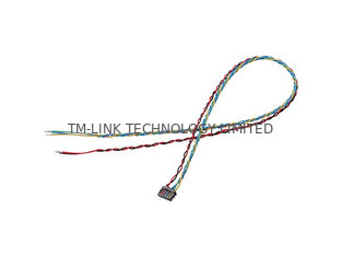 China 0.60mm Pitch (.024＂) IDC custom 32AWG wire harness supplier