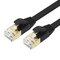 CAT7 Flat Ethernet  RJ45 FTP Patch Cord shielded Network cable supplier