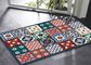 Door mat custom printed big area rug for living room home polyester rug 12mm thick supplier
