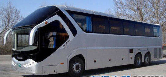 China long distance City Service Bus With Leaf Spring Suspension 65 Seats supplier