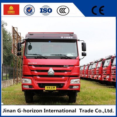 China 371hp 40 Ton 8x4 Heavy Load Tipper Truck Commercial For Stone Transmision supplier