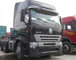 6x4 Howo A7 prime mover truck / camion tractor for pulling Container trailer in port supplier