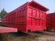 Garden Landscape Dump Truck Trailer With Hydraulic Cylinder Lifting system supplier