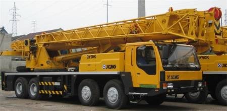 Mobile Construction Truck Mounted Crane 25 Ton Weight Lifting Crane Reliable supplier