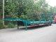 35 Tons Semi Low Bed Trailer With Bogie Suspension High Strength Steel supplier