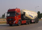 Bottom Discharge Bulk Cement Truck Semi With Compressor Customized supplier
