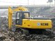 Automatic Preheating System Mini Wheel Excavator 15tons Low Emission supplier