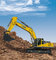 Yellow Mini Wheel Excavator Maximum Digging Depth 2985mm Reliable supplier