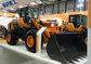 Engineering And Construction Medium Wheel Loader , Compact Tractor Loader supplier