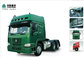 Sinotruk Howo 6x4 371hp Prime Mover Tractor Truck With Two Sleepers WD615.47 Engine supplier