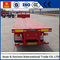 Double Axles 20ft 40ft Flat Bed Semi Trailer 2 axles container semi truck flatbed supplier