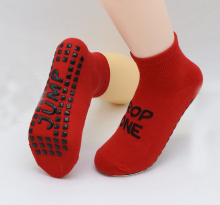 China Funtastic Pattern Trampoline Grip Socks Snagging Resistance Bounce Socks For Trampoline Park supplier