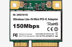 China 150M 1T1R Wireless N Mini PCI-E Adapter WiFi Module HR-MN491 supplier