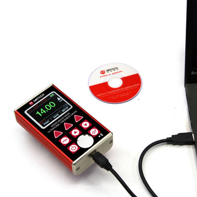 Exposição ultrassônica de TFT da cor do verificador da espessura da precisão alta com luminoso ajustável MT660