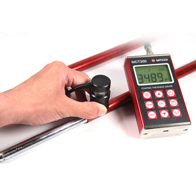 High Accuracy Probes Thickness Coating Gauge With Measuring Status Indicator MCT200