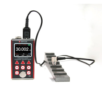 Calibre de espessura eletrônico interno de Bluetooth, calibre de espessura magnético MT660 da grande memória