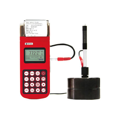 Adjustable Backlight Portable Hardness Tester With Integrated High Speed Printer MH320