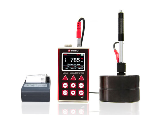 Latest Upgrade Portable Hardness Tester Supporting Free Conversion Between Hardness Type MH660