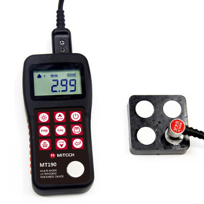 Multimode Portable Ultrasonic Thickness Tester Compatible Various Probes