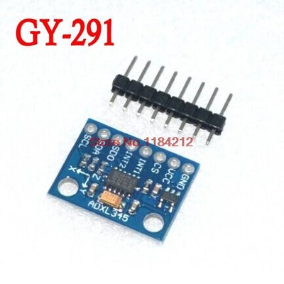 China GY-291 ADXL345 digital three-axis acceleration of gravity tilt module IIC/SPI transmission supplier